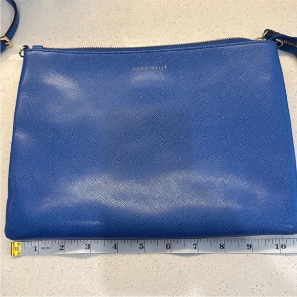 Coccinelle Blue Crossbody Bag - Picture 5 of 9